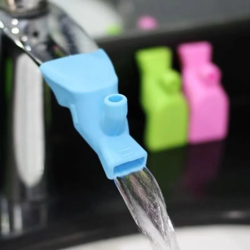 Silicone Tap Washer - Faucet Extender, Bathroom Sink Device, Children's