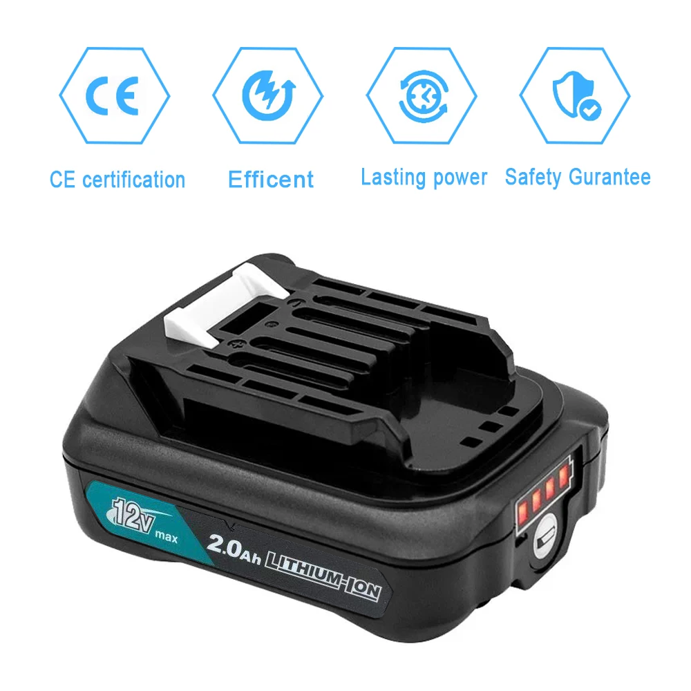 *** 2.0Ah Rechargeable Li-ion  - огляд і ціна Makita Drill Hp1640
